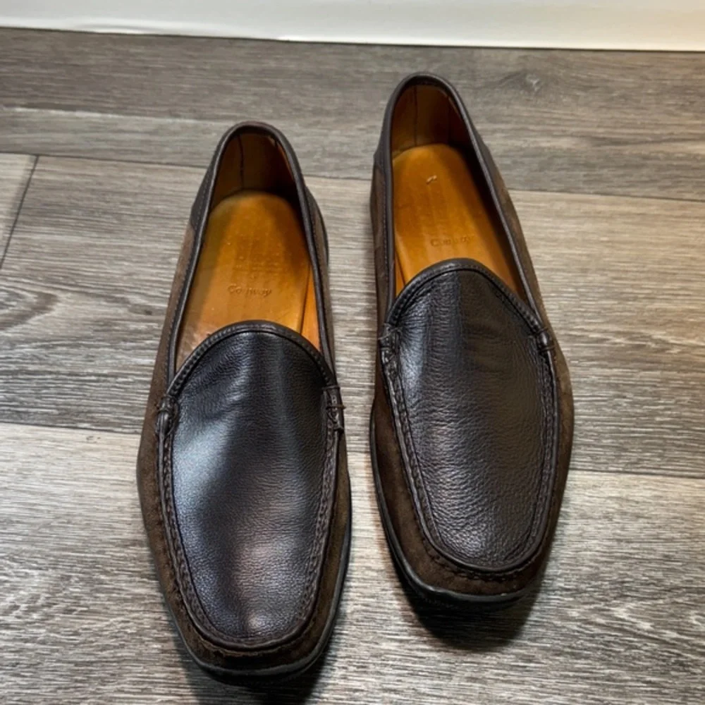 Allen Edmonds Dark Brown Leather Loafers men’s 11.5 (j103)